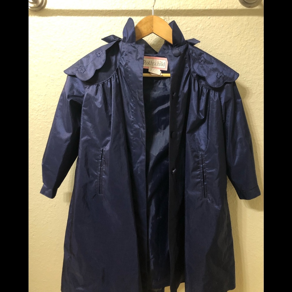 Rothschild Girls Size6 Lilac Rain Jacket Polyester